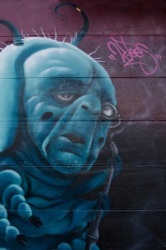 Mad Professor (Photo d'un graffiti issu d'une série prise à Soisy-sur-Seine (91))